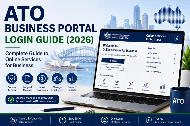 ATO Business Portal Login Guide for Online Services for Business