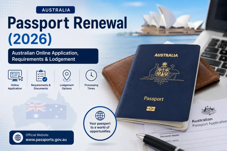 Australian Passport Renewal 2026 online application requirements and lodgement guide