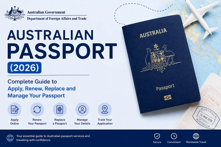 Australian Passport Complete Guide for Apply, Renew, Replace, and Track Application