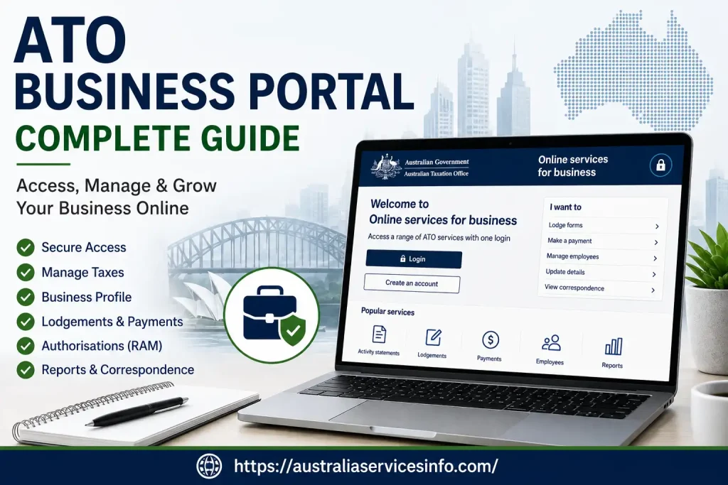 ATO Business Portal complete guide for Australian businesses