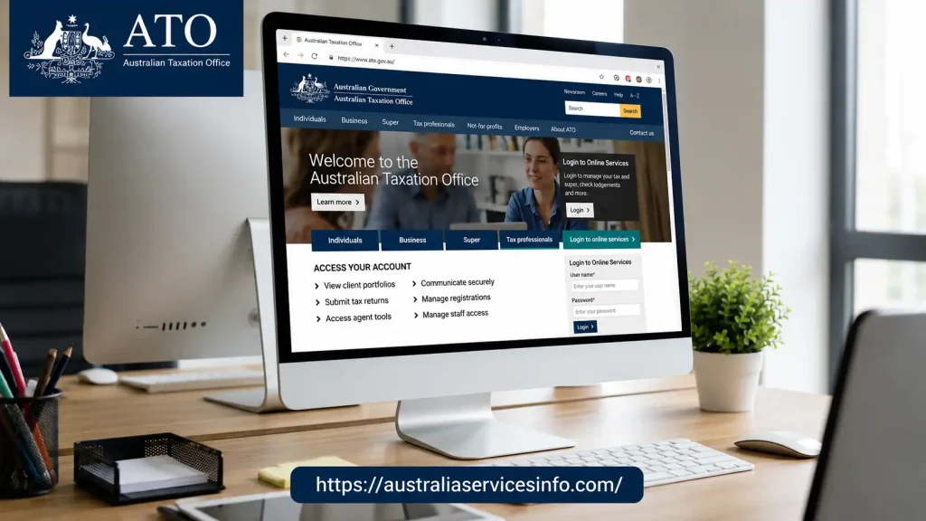 Tax Agent Portal login and ATO Online Services for tax professionals